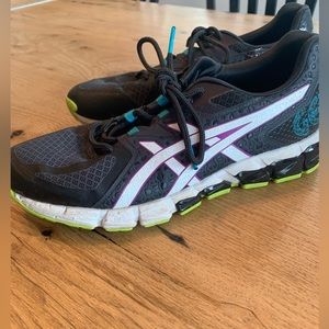 ASICS Gel Quantum 180 5 Carrier Black Blue Women’s 10‎ Preowned